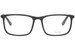 Police VPLB75 Eyeglasses Men's Full Rim Rectangular Optical Frame