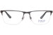 Polo Ralph Lauren PH1206 Eyeglasses Frame Men's Semi-Rim Rectangular