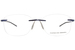 Porsche Design P8362 Eyeglasses Men's Rimless Rectangle Shape