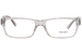 Prada Heritage PR 16MV Eyeglasses Men's Full Rim Rectangle Shape