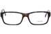 Prada Heritage PR 16MV Eyeglasses Men's Full Rim Rectangle Shape