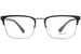 Prada Heritage PR-54TV Eyeglasses Men's Full Rim Rectangle Shape