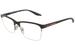 Prada Linea Rossa Men's Eyeglasses VPS02L VPS/02/L Half Rim Optical Frame