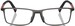 Prada Linea Rossa PS 53QV Eyeglasses Men's Full Rim Rectangle Shape