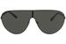 Prada Men's SPR55X Saddle Bridge Metal Shield Sunglasses