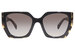 Prada PR 15WS Sunglasses Women's Rectangle Shape