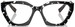 Prada PR-09YV Eyeglasses Women's Full Rim