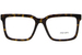 Prada PR 10YV Eyeglasses Women's Full Rim Pillow Shape