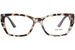 Prada PR-11YV Eyeglasses Women's Full Rim Rectangle Shape