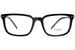 Prada PR 13YV Eyeglasses Men's Full Rim Rectangle Shape