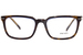 Prada PR 13YV Eyeglasses Men's Full Rim Rectangle Shape