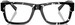 Prada PR 15YV Eyeglasses Men's Full Rim Rectangle Shape