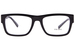 Prada PR 15YV Eyeglasses Men's Full Rim Rectangle Shape