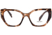 Prada PR 18WV Eyeglasses Women's Full Rim Cat Eye