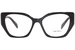 Prada PR 18WV Eyeglasses Women's Full Rim Cat Eye