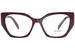 Prada PR 18WV Eyeglasses Women's Full Rim Cat Eye