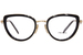 Prada PR 54ZV Eyeglasses Women's Full Rim Cat Eye