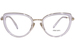 Prada PR 54ZV Eyeglasses Women's Full Rim Cat Eye