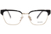 Prada PR-65YV Eyeglasses Women's Full Rim Square Shape