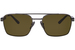 Prada PR 67ZS Sunglasses Men's Pillow Shape