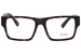 Prada PR A08V Eyeglasses Men's Full Rim Square Shape