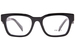 Prada PR A10V Eyeglasses Men's Full Rim Square Shape