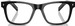 Prada PR A13V Eyeglasses Men's Full Rim Pillow Shape