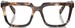 Prada PR A19V Eyeglasses Women's Full Rim Rectangle Shape