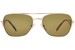 Prada PR A50S Sunglasses Women's Pillow Shape