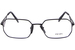 Prada PR A53V Eyeglasses Women's Full Rim Rectangle Shape