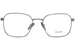 Prada PR A55V Eyeglasses Men's Full Rim Rectangle Shape