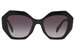 Prada PR 16WSF Sunglasses Women's Square Shape