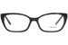 Prada VPR-14X Eyeglasses Women's Full Rim Cat Eye