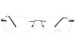 Pure Airlock Caliber Titanium Eyeglasses Rimless