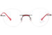 Ray Ban RB8768 Eyeglasses Frame Men's Rimless Round