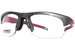 Rec Specs by Liberty Sport Impact Eyeglasses Semi Rim Wrap Around