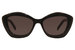 Saint Laurent SL68 Sunglasses Women's Fashion Cat Eye