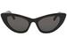 Saint Laurent Women's Lily SL213 SL/213 Fashion Cat Eye Sunglasses