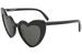 Saint Laurent Women's LouLou SL181 SL/181 Retro Heart Cat Eye Sunglasses