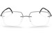 Silhouette Artline 5545 Eyeglasses Half Rim Frame