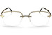 Silhouette Artline 5545 Eyeglasses Half Rim Frame