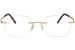 Silhouette Eyeglasses Momentum Chassis 5529 Rimless Optical Frame