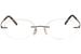 Silhouette Eyeglasses Momentum Chassis 5529 Rimless Optical Frame