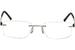 Silhouette Eyeglasses Titan Accent Chassis 5452 Rimless Optical Frame