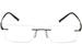 Silhouette Eyeglasses Titan Contour Chassis 5416 Rimless Optical Frame