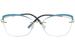 Silhouette Eyeglasses Titan Minimal Art The Icon Accent Rings 5518 Optical Frame