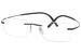 Silhouette Eyeglasses TMA Titan Minimal Art The-Icon Chassis 5541 Rimless