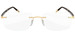 Silhouette SPX+ Hinge C-2 Eyeglasses 23-Carat Gold-Plated Metal