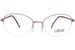 Silhouette Illusion 4560 Eyeglasses Semi Rim Cat Eye