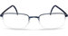 Silhouette Illusion Nylor 5559 Eyeglasses Semi Rim Rectangle Shape